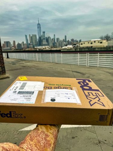 Jersey just got a RUSH order. #overnite 